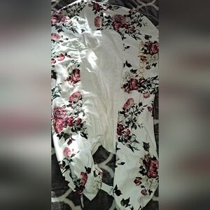 Dock A Tot cover. Flower pattern